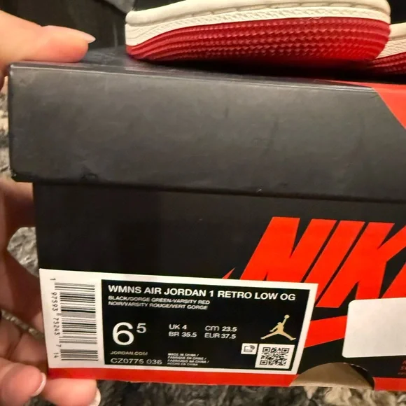 Air Jordan’s new in box size 6.5W “Gucci” - Picture 8 of 11